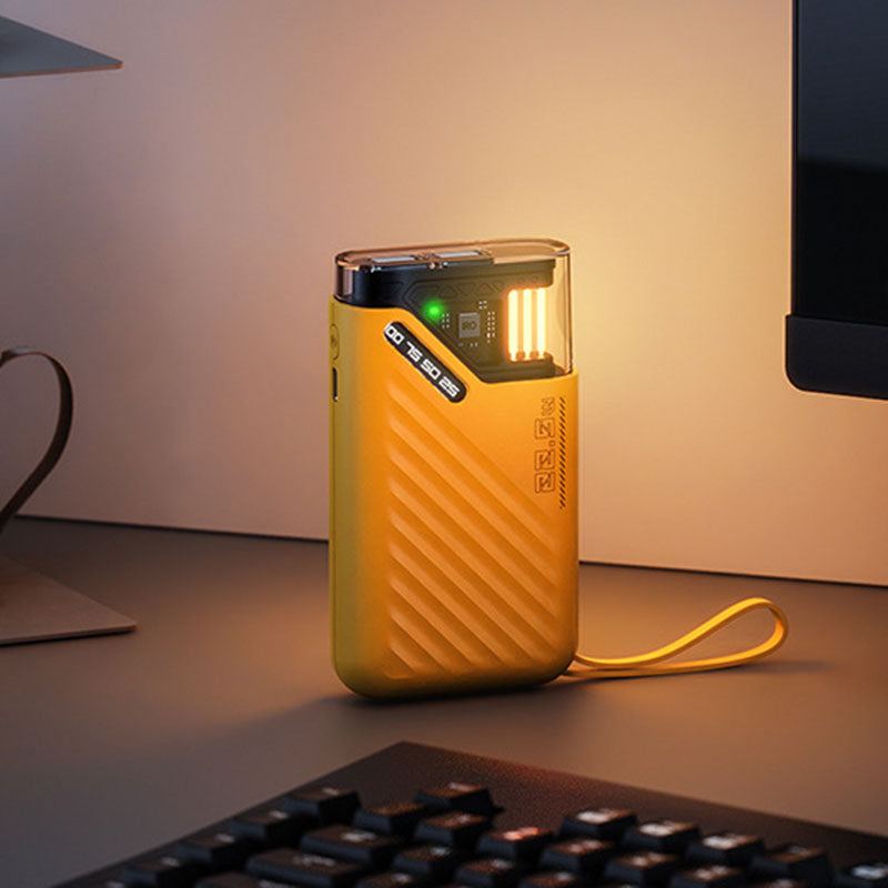 10000mAh Outdoor Portable Power Bank - With Digital Display & Led Light