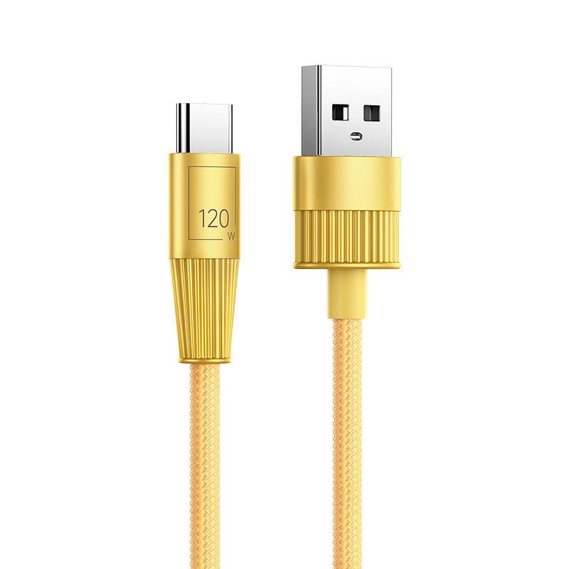 120W Braided Ultra-Fast Charging Cable