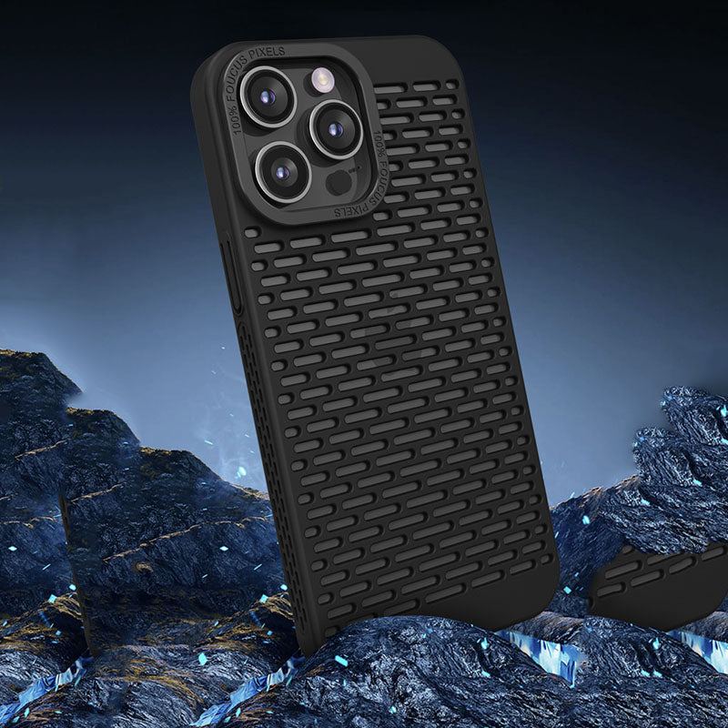 Ultra-Thin Hollow Heat Dissipation Mobile iphone Case