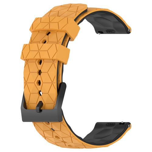 20mm & 22mm Bi-Color Silicone Watch Bands for Garmin