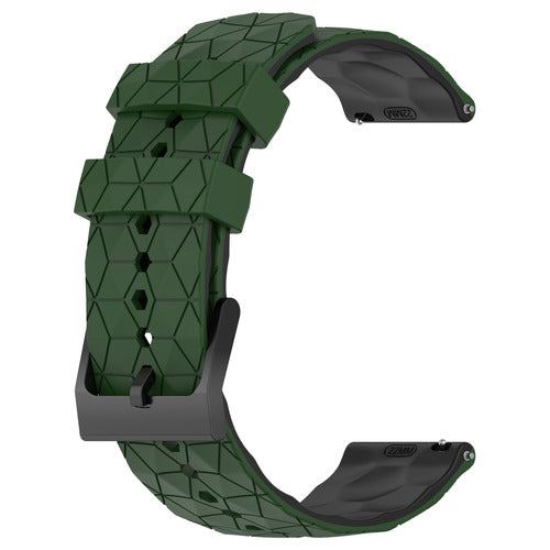 20mm & 22mm Bi-Color Silicone Watch Bands for Garmin