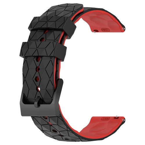 20mm & 22mm Bi-Color Silicone Watch Bands for Garmin