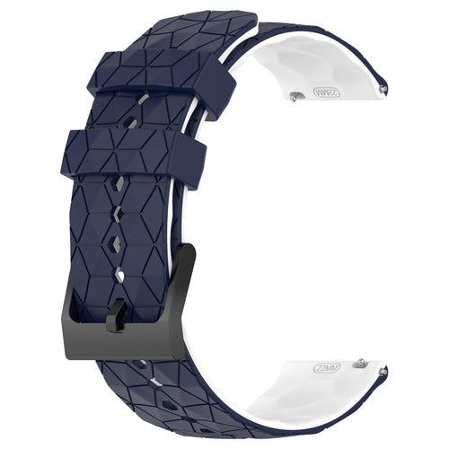 20mm & 22mm Bi-Color Silicone Watch Bands for Garmin