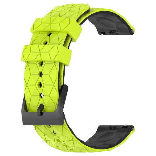 20mm & 22mm Bi-Color Silicone Watch Bands for Garmin