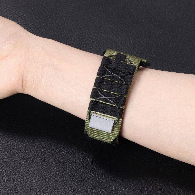 22mm & 26mm Outdoor Breathable Nylon Canvas Strap for Garmin