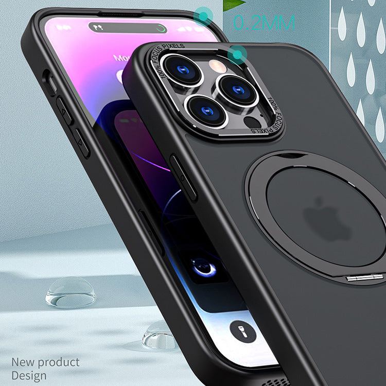 360 Degree Rotating Fulcrum Magnetic Protective Case