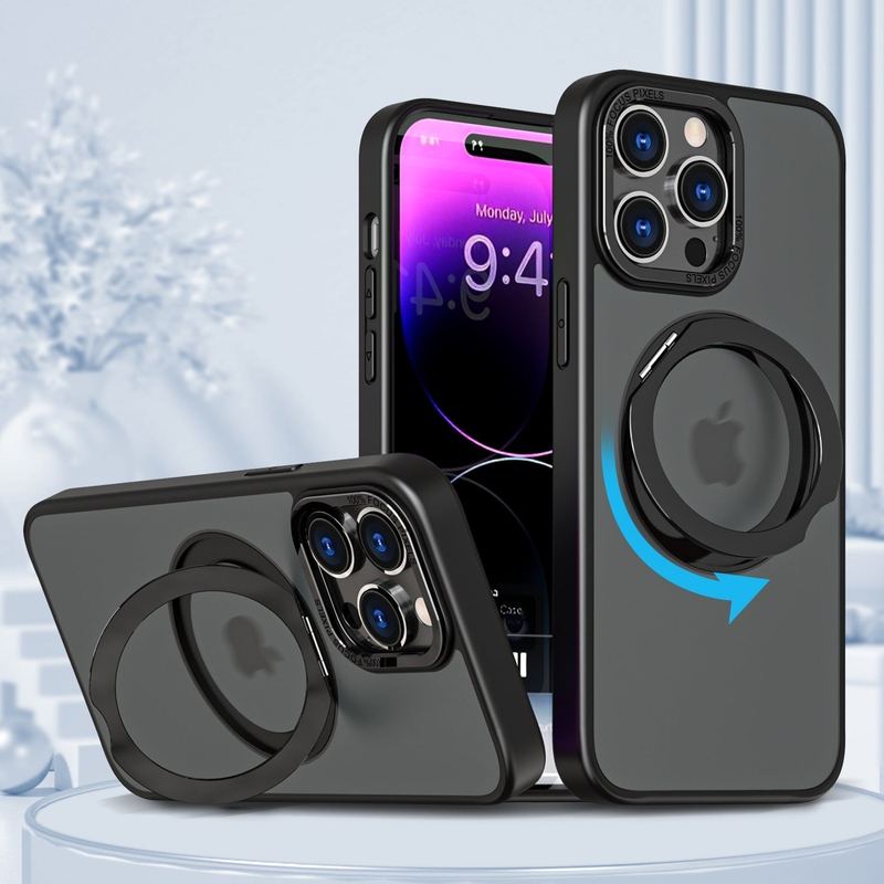 360 Degree Rotating Fulcrum Magnetic Protective Case