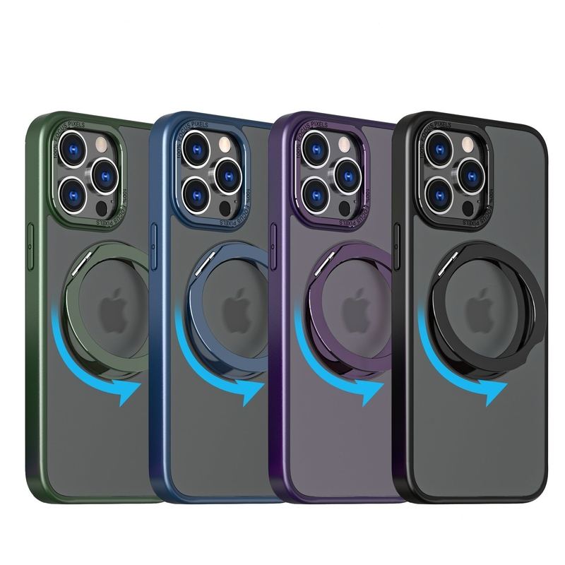 360 Degree Rotating Fulcrum Magnetic Protective Case