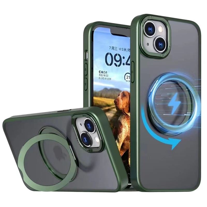 360 Degree Rotating Fulcrum Magnetic Protective Case