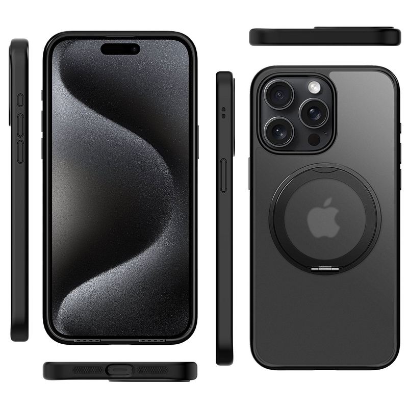 360° Rotating Pivot Anti-Fall Magnetic Case Suitable for iPhone 16