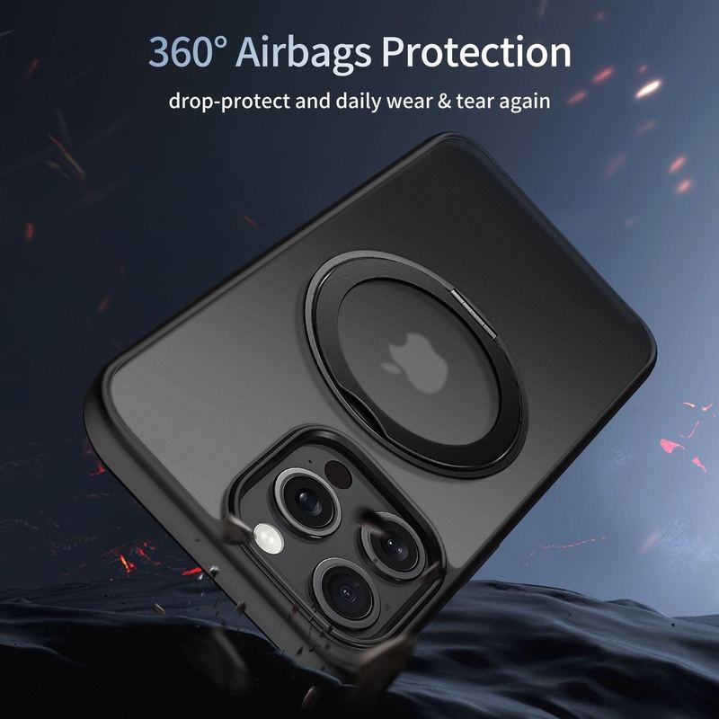 360° Rotating Pivot Anti-Fall Magnetic Case Suitable for iPhone 16