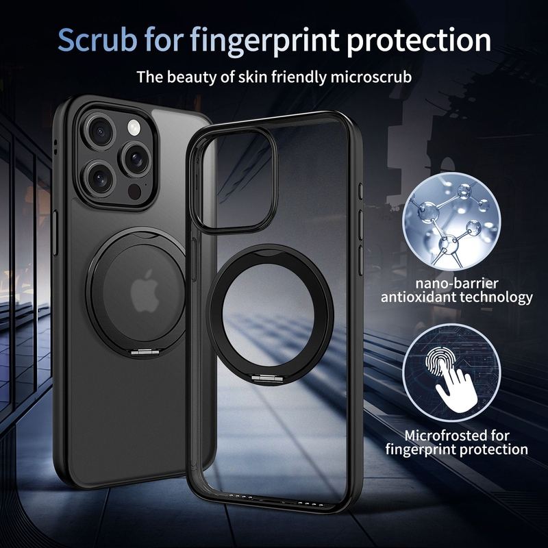 360° Rotating Pivot Anti-Fall Magnetic Case Suitable for iPhone 16