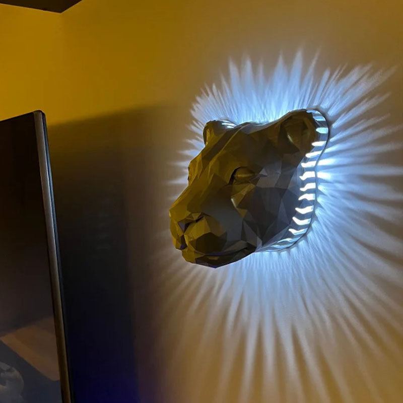 3D Printed Owl Wall Sconce Decorative Lighting Sleep Night Light