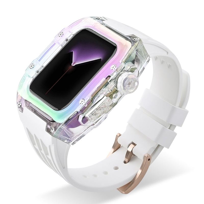 44/45mm Fashion Illusion One Piece Protective Case for Apple Watch