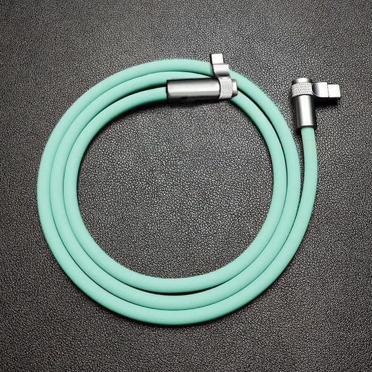 "FlexElbow Pro" 90° Design 100W Fast Charge Cable