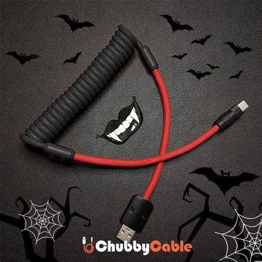 "Colorblock Chubby" New Spring Charge Cable