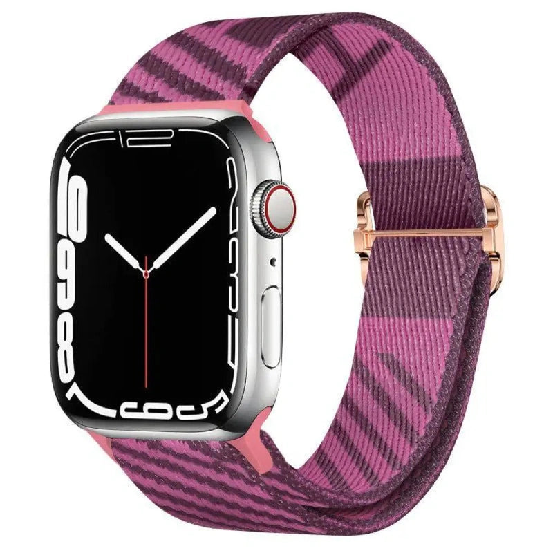 "Adjustable Band" Nylon Braided Loop For Apple Watch