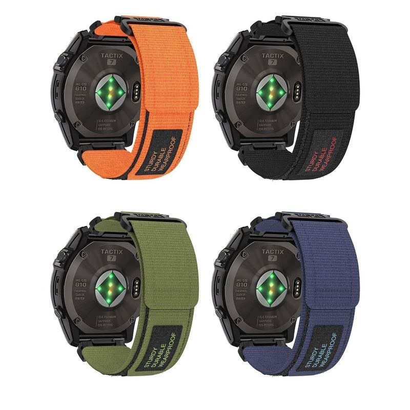 Alpine Nylon Loopback Velcro Band for Garmin Watch