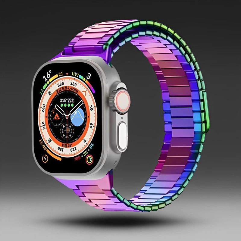 "Bamboo Band" Magnetic Stainless Steel Loop For Apple Watch