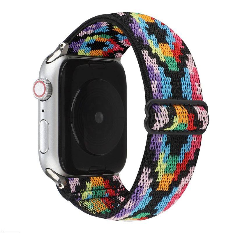 "Bohemian iWatch Band" Stretch Nylon Loop For Apple Watch