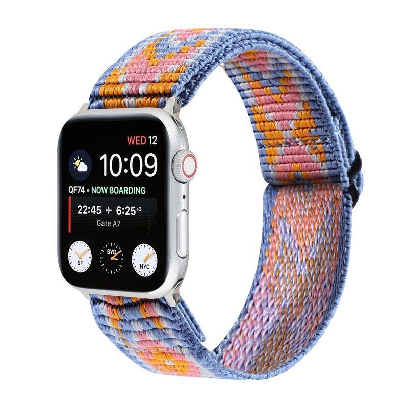 "Bohemian iWatch Band" Stretch Nylon Loop For Apple Watch