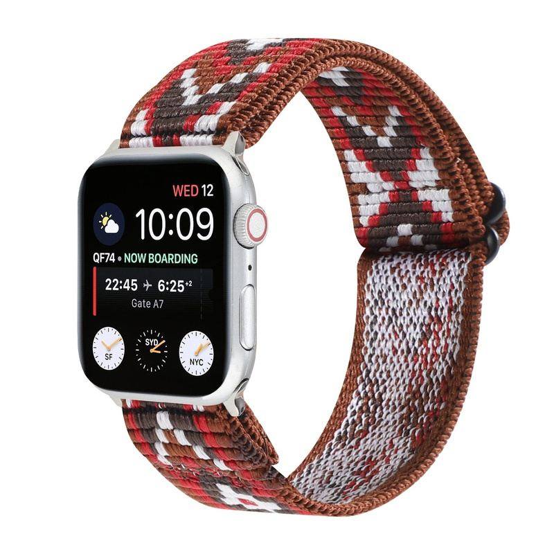 "Bohemian iWatch Band" Stretch Nylon Loop For Apple Watch