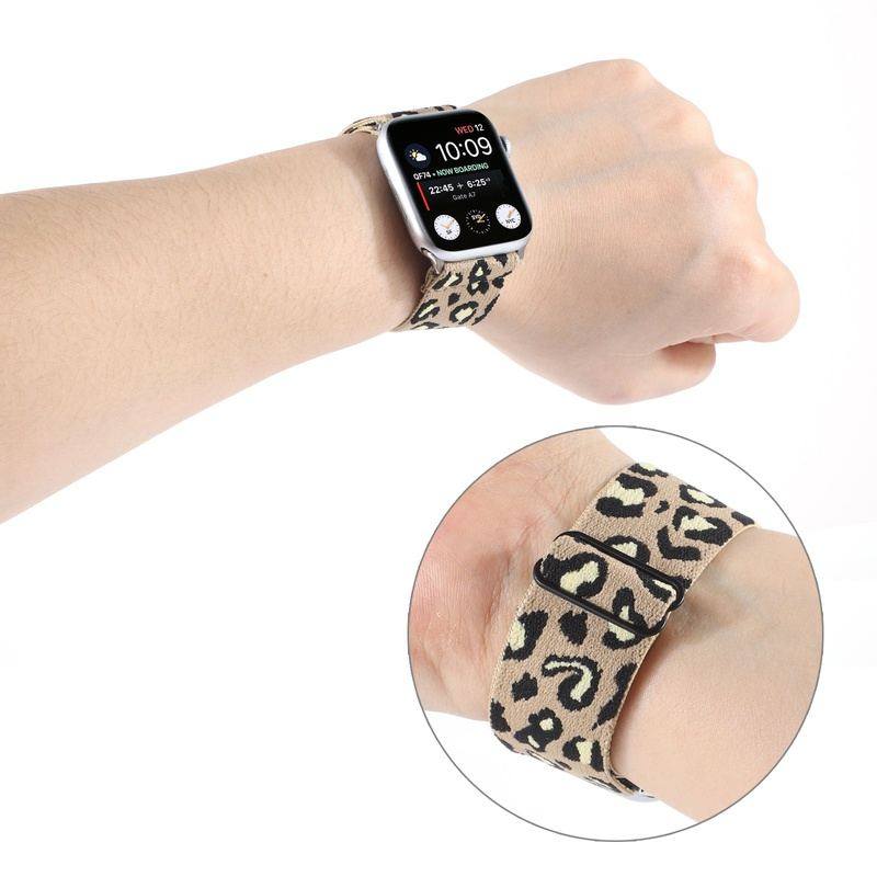 "Bohemian iWatch Band" Stretch Nylon Loop For Apple Watch