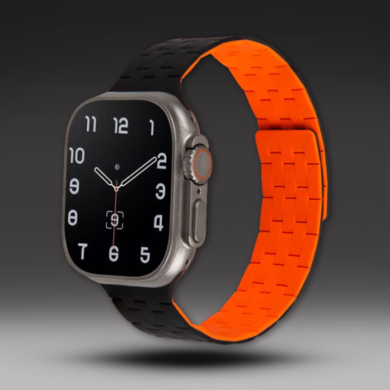 "Braided Design" Liquid Silicone Magnetic Band for Apple Watch