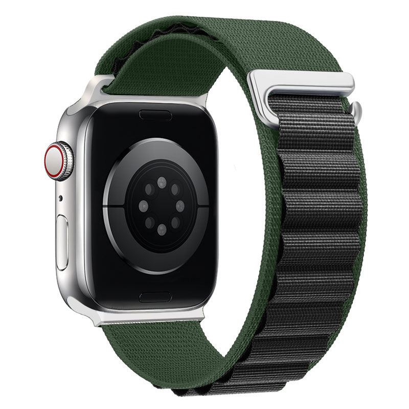 "Braided Multi-Color iWatch Strap" Double Layer Loop For Apple Watch