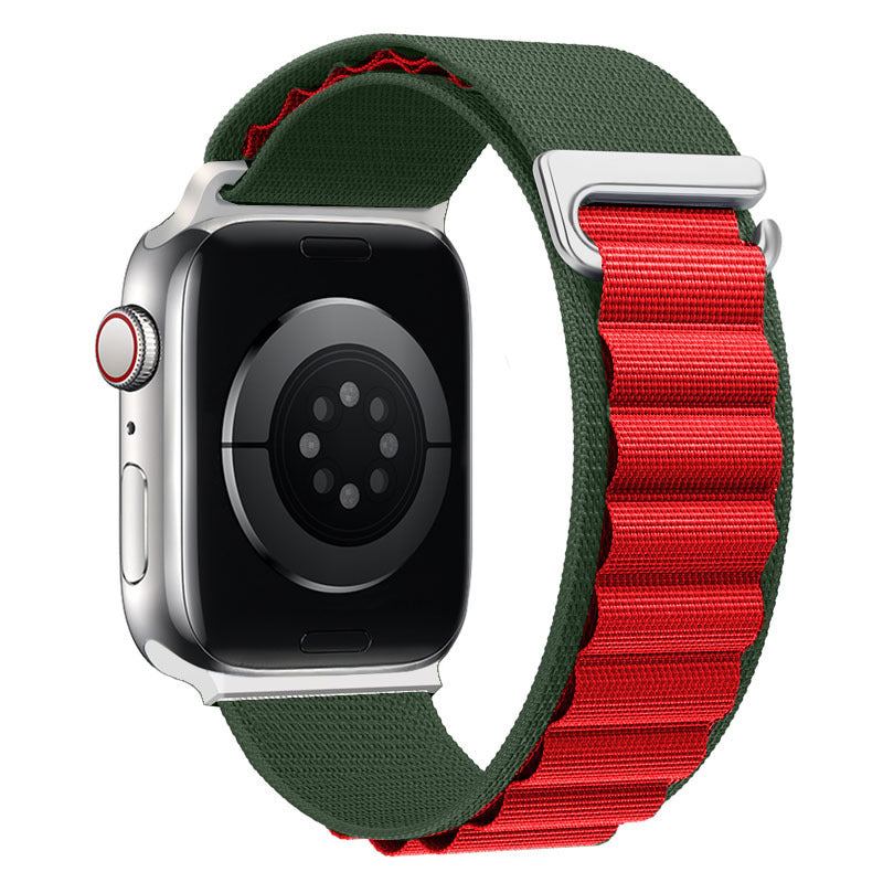 "Braided Multi-Color iWatch Strap" Double Layer Loop For Apple Watch