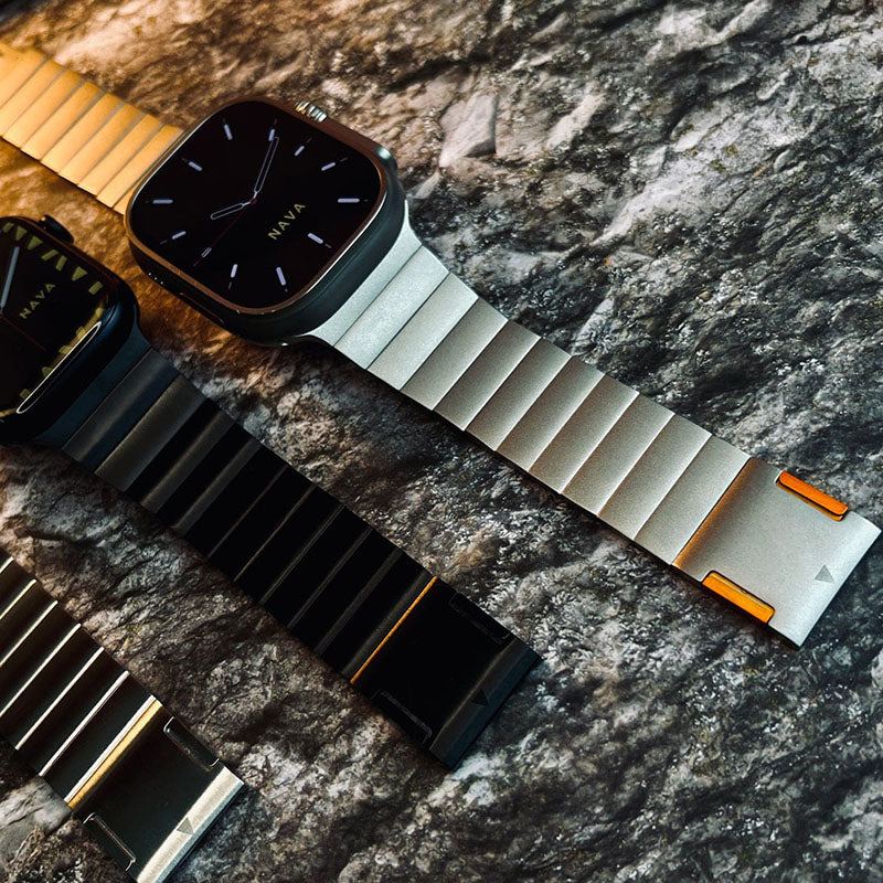 “Business Band” Metal Loop With Magnetic Buckle For Apple Watch