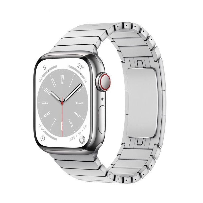 "Business Band" Stainless Steel Band With Butterfly Clasp for Apple Watch