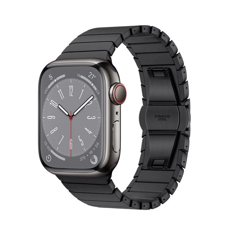 "Business Band" Stainless Steel Band With Butterfly Clasp for Apple Watch