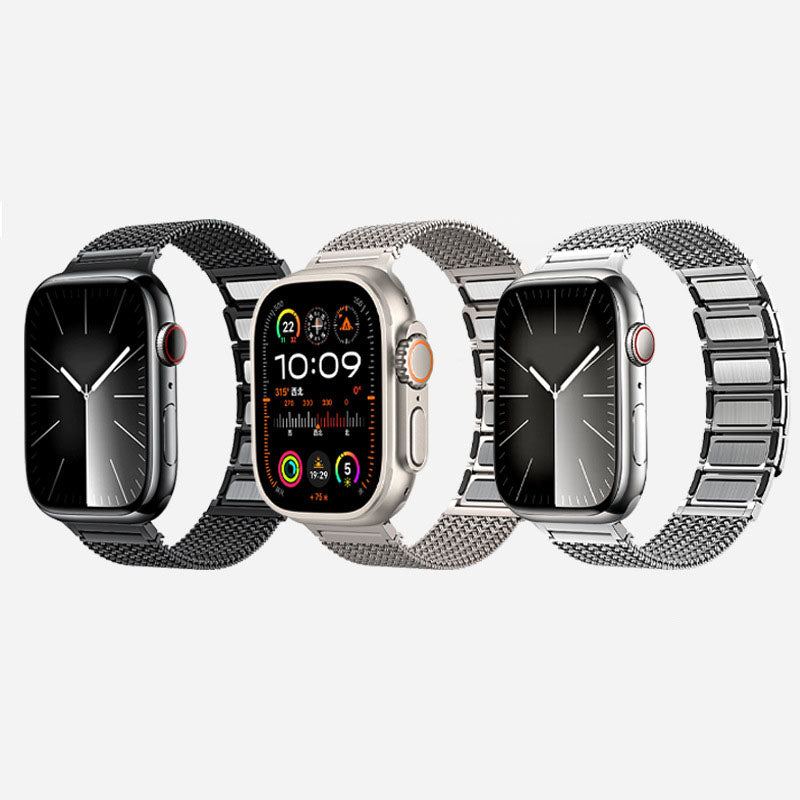 "Business Band" Stainless Steel Braided Magnetic Band For Apple Watch