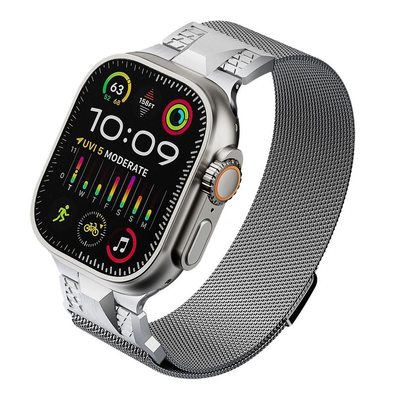 "Business Milanese Strap" Magnetic Metal Apple Strap