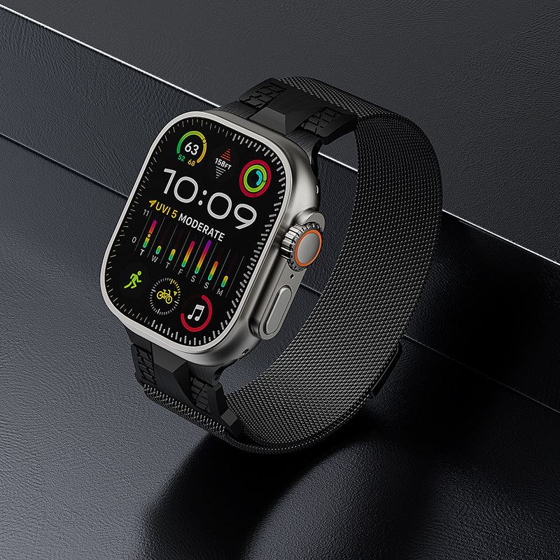 "Business Milanese Strap" Magnetic Metal Apple Strap