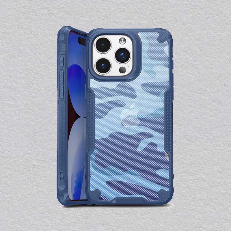 Camouflage Military Drop Protection Super Protective iPhone 16 Case