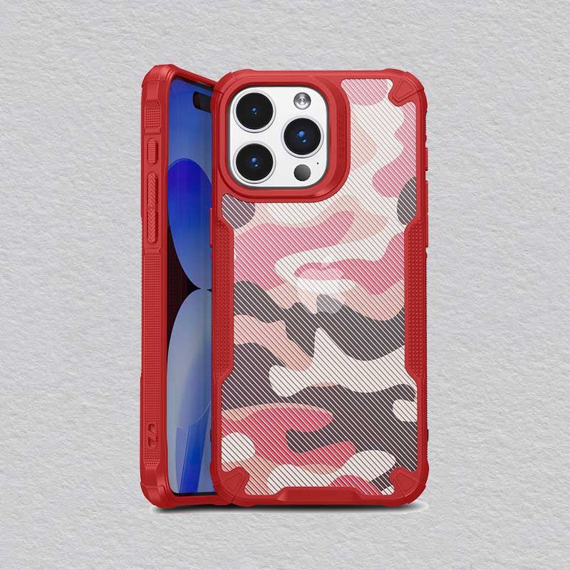 Camouflage Military Drop Protection Super Protective iPhone 16 Case