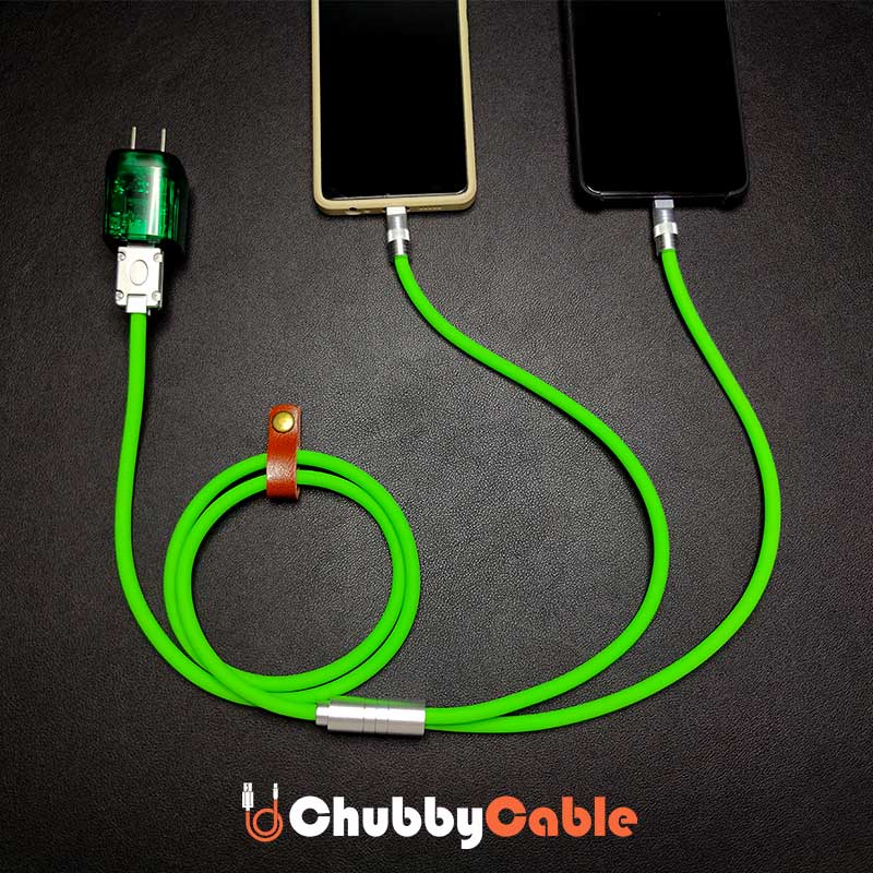 "Chubby" 2 In 1 Fast Charge Cable C+C