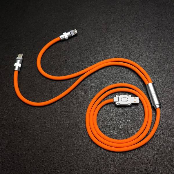 "Chubby" 2 In 1 Fast Charge Cable C+Lightning