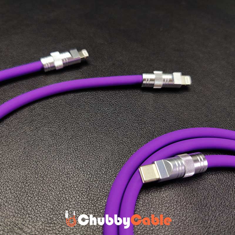 "Chubby" 2 In 1 Fast Charge Cable Lightning+Lightning