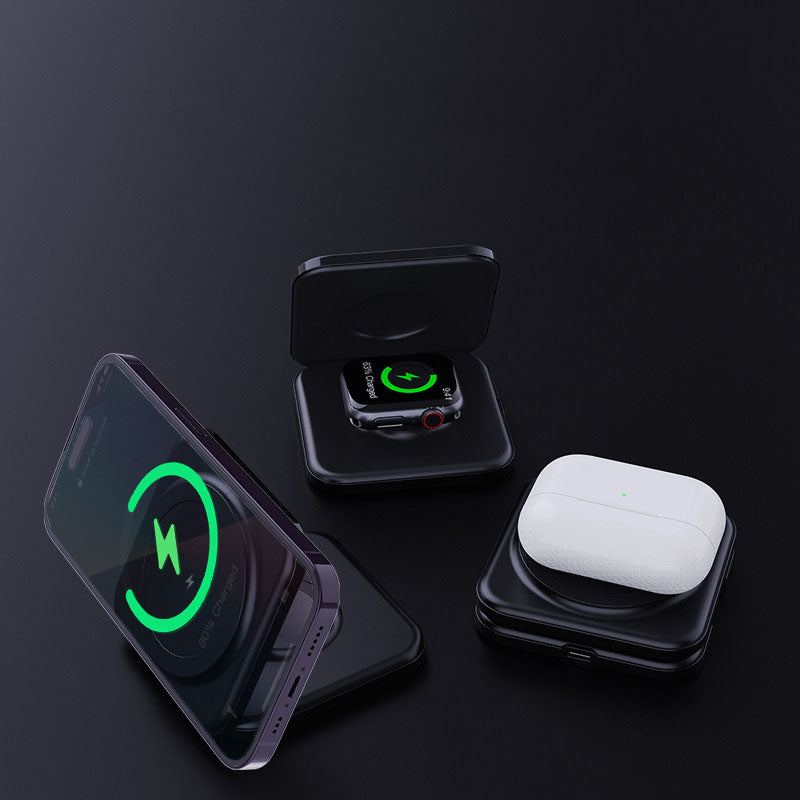 "Chubby" 3-In-1 Foldable Magnetic Wireless Charger