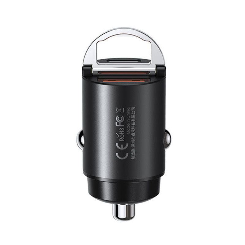 "Chubby" 30W PD+QC Dual Port Multi-Compatible Car Charger