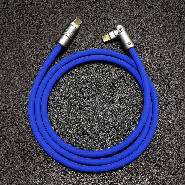 "Chubby" 90° Elbow Design Fast Charge Cable