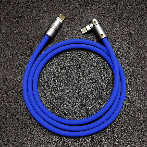 "Chubby" 90° Elbow Design Fast Charge Cable