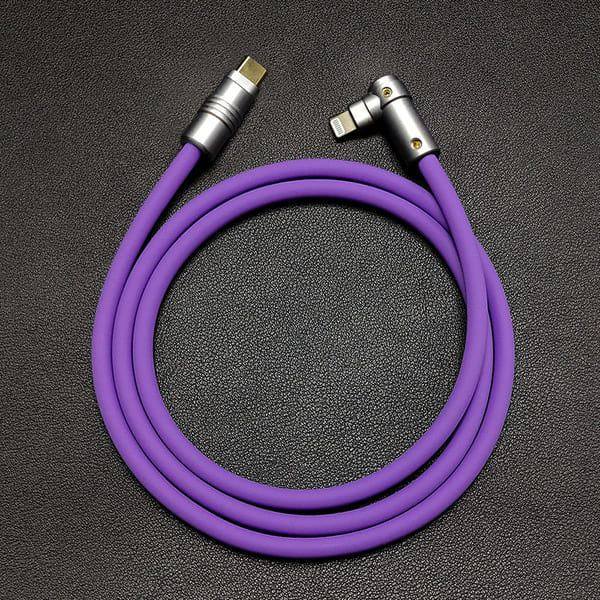 "Chubby" 90° Elbow Design Fast Charge Cable