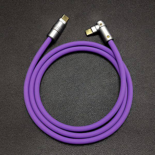 "Chubby" 90° Elbow Design Fast Charge Cable