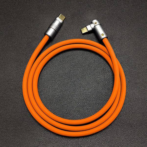 "Chubby" 90° Elbow Design Fast Charge Cable