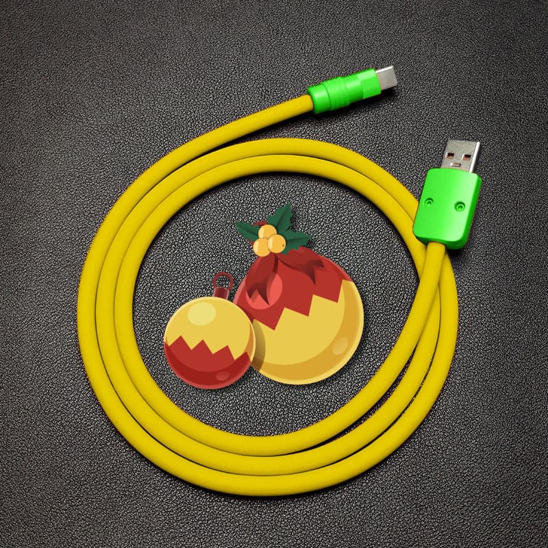 "Chubby Christmas" Christmas Special Fast Charge Cable