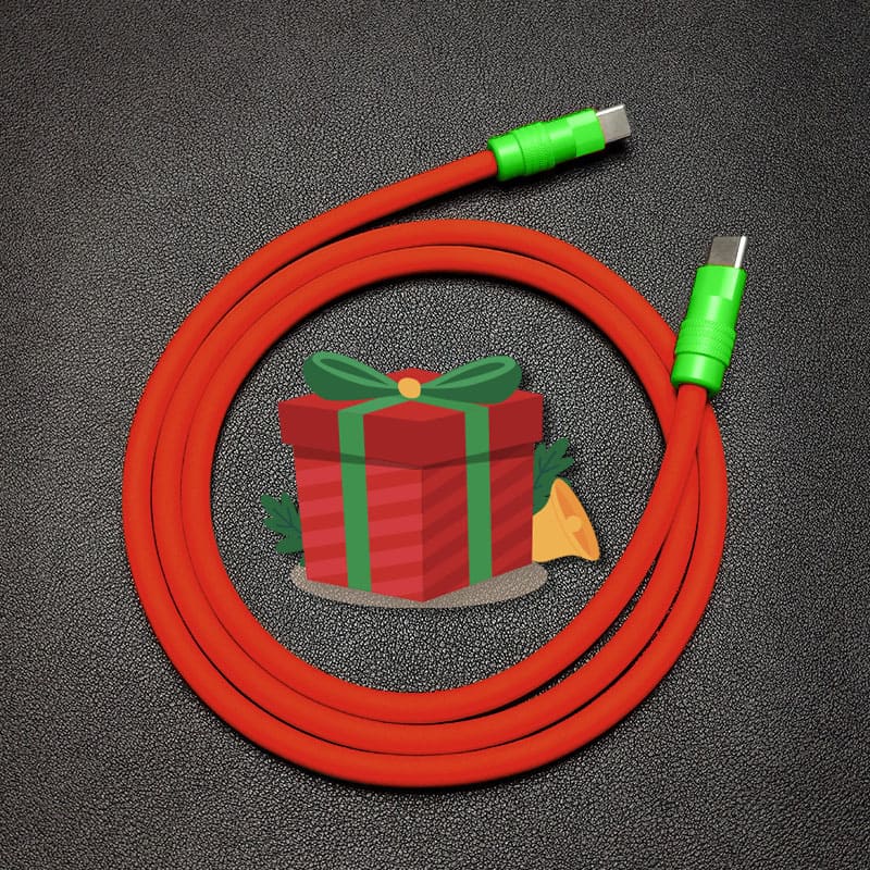 "Chubby Christmas" Christmas Special Fast Charge Cable